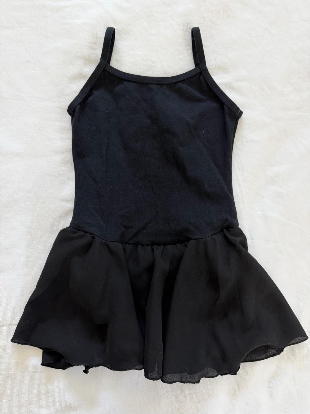 Black Girls' Dance Leotard with Skirt - Brand